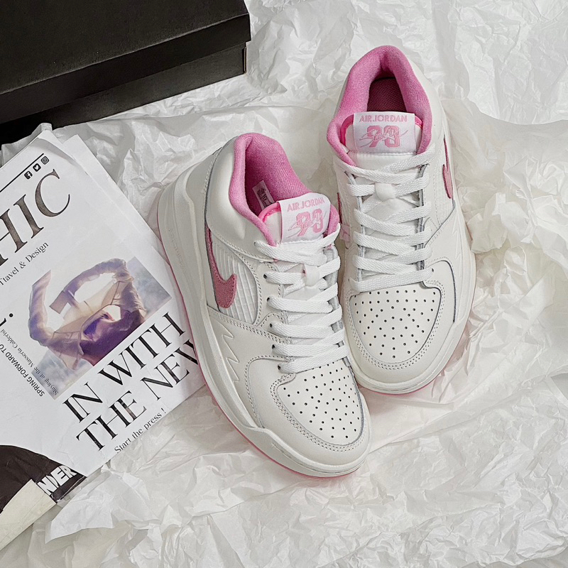 JDK STORE_Giày Sneaker JD Stadium 90 White Pink
