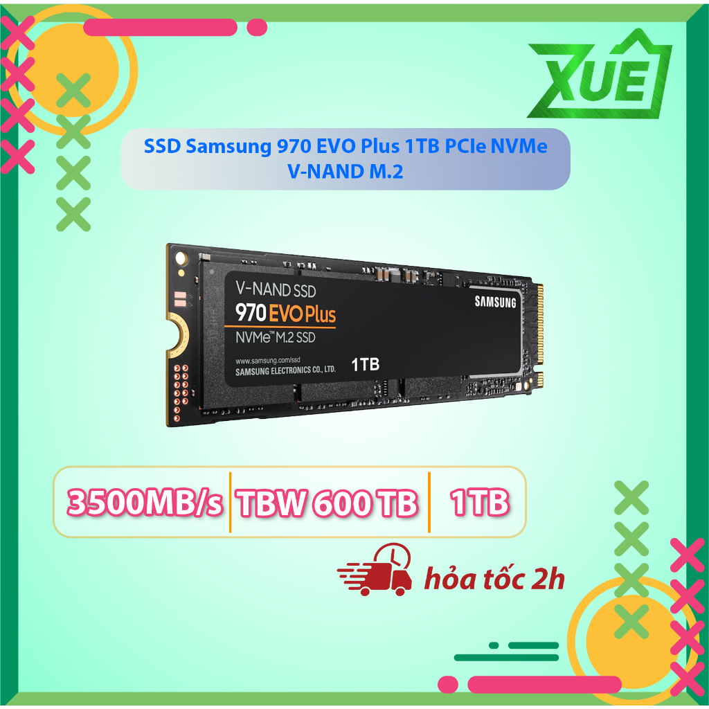 Ổ cứng SSD M.2 Nvme 1TB, 512GB các loại Samsung