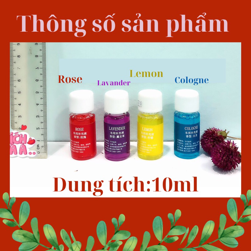 Tinh dầu thơm phòng refill 10ml