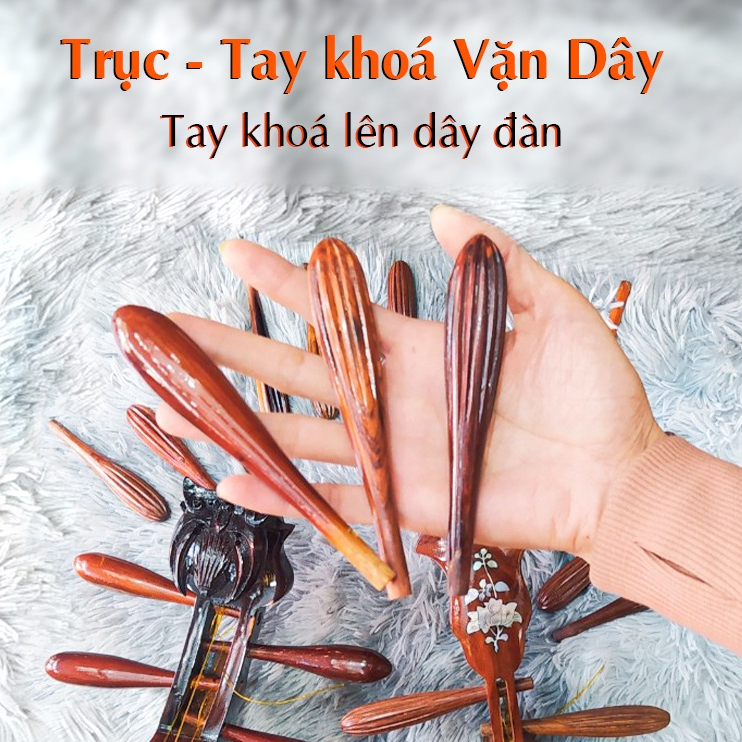 Tay Khoá Lên Dây Đàn - Trục Vặn Sỏ Dây Đàn Tỳ Bà