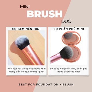 Set 2 Cây Cọ Mini Real Techniques Brush Duo