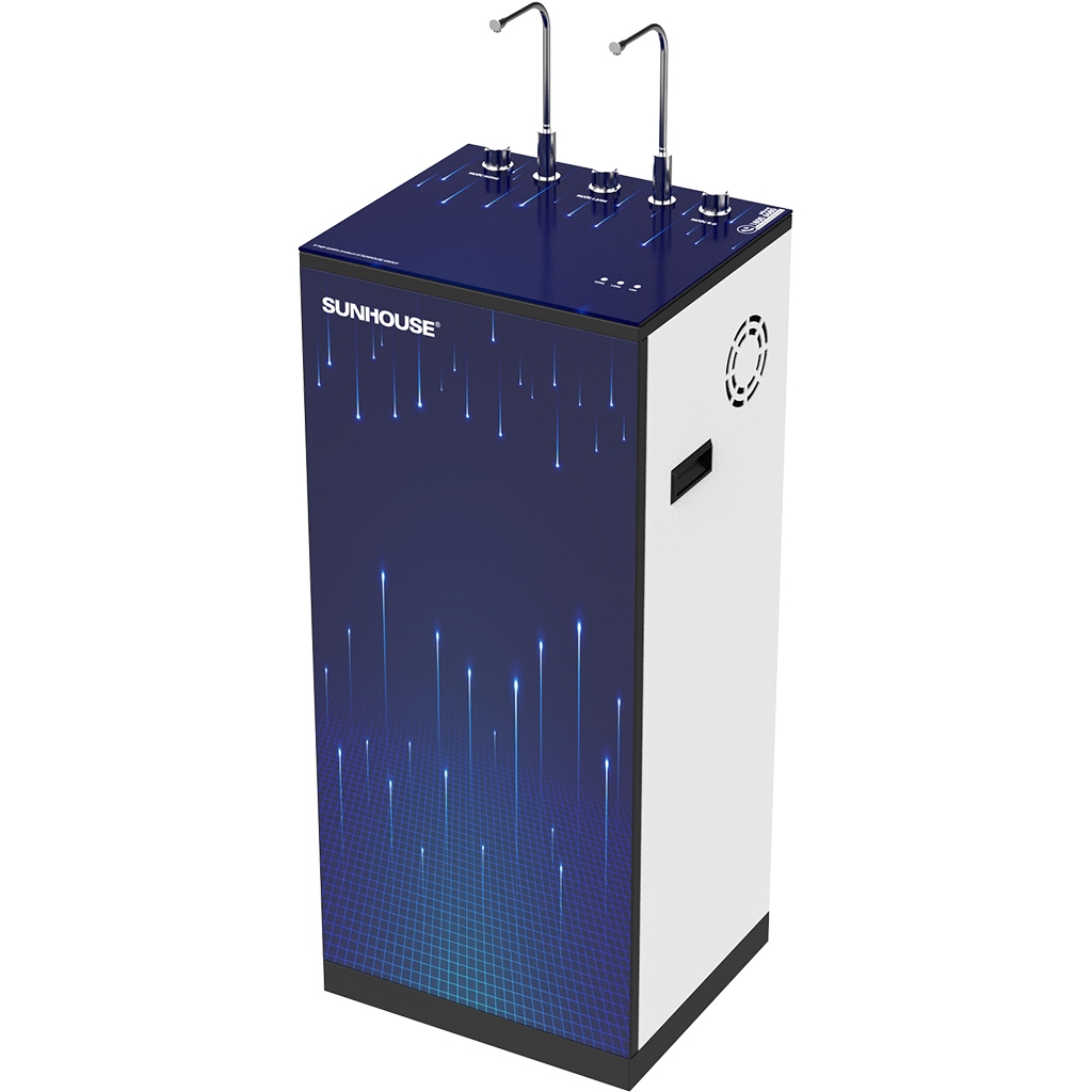 Máy lọc nước nóng lạnh RO Sunhouse 10 lõi SHA76216CK