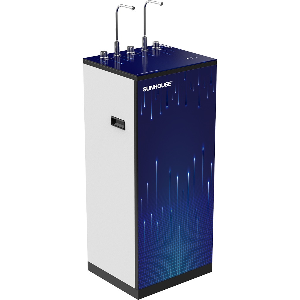 Máy lọc nước nóng lạnh RO Sunhouse 10 lõi SHA76216CK