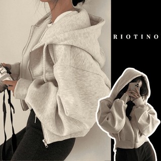 Áo khoác nỉ croptop Hàn siêu hottrend. chất nỉ sịn cao cấp