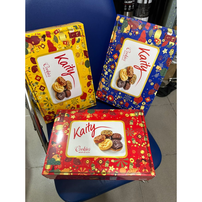 Bánh quy Mèo LUCKY HỘP GIẤY 500gr  Bánh giòn thơm ngon