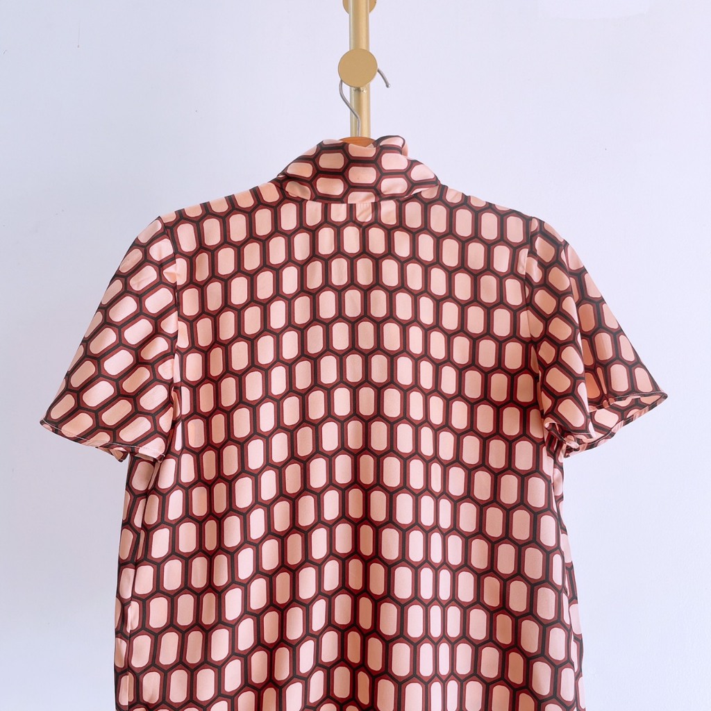 ** ÁO CHẤM BI BUỘC DÂY ZARA SĂN SALE