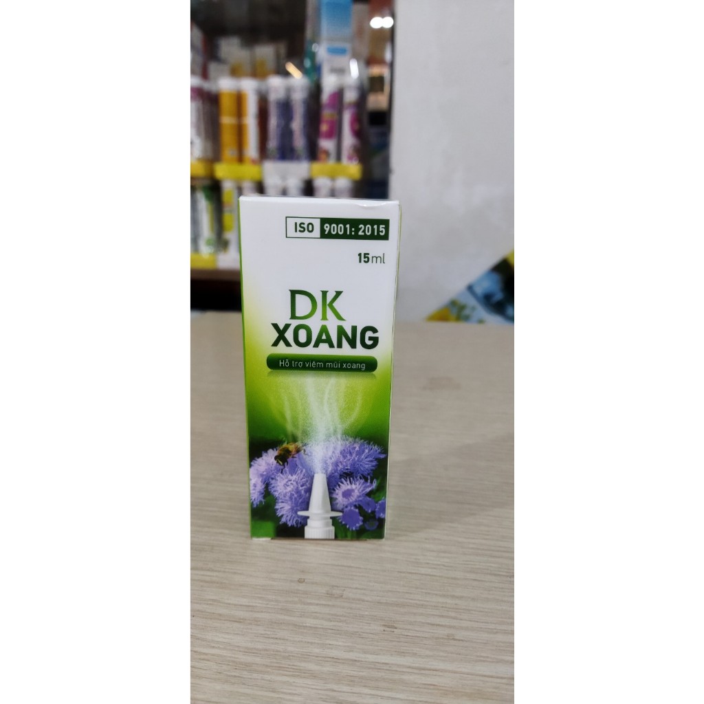 Xịt mũi thảo dược DK Xoang - Giúp mũi thông thoáng , giảm vim xoang , nghẹt mũi , tăng cường bảo vệ tự nhiên cho mũi.