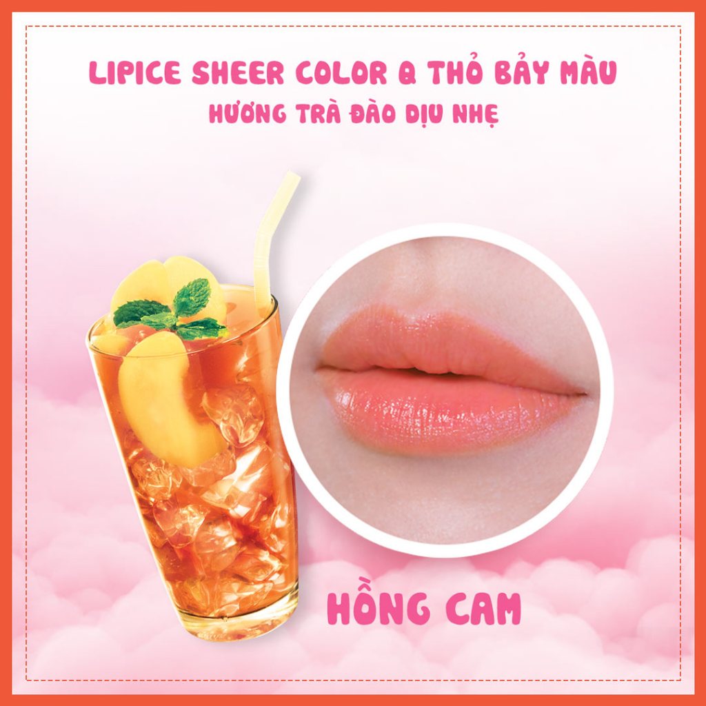 Son Dưỡng LipIce Sheer Color 2.4g Hasaki Sản Phẩm Chính Hãng