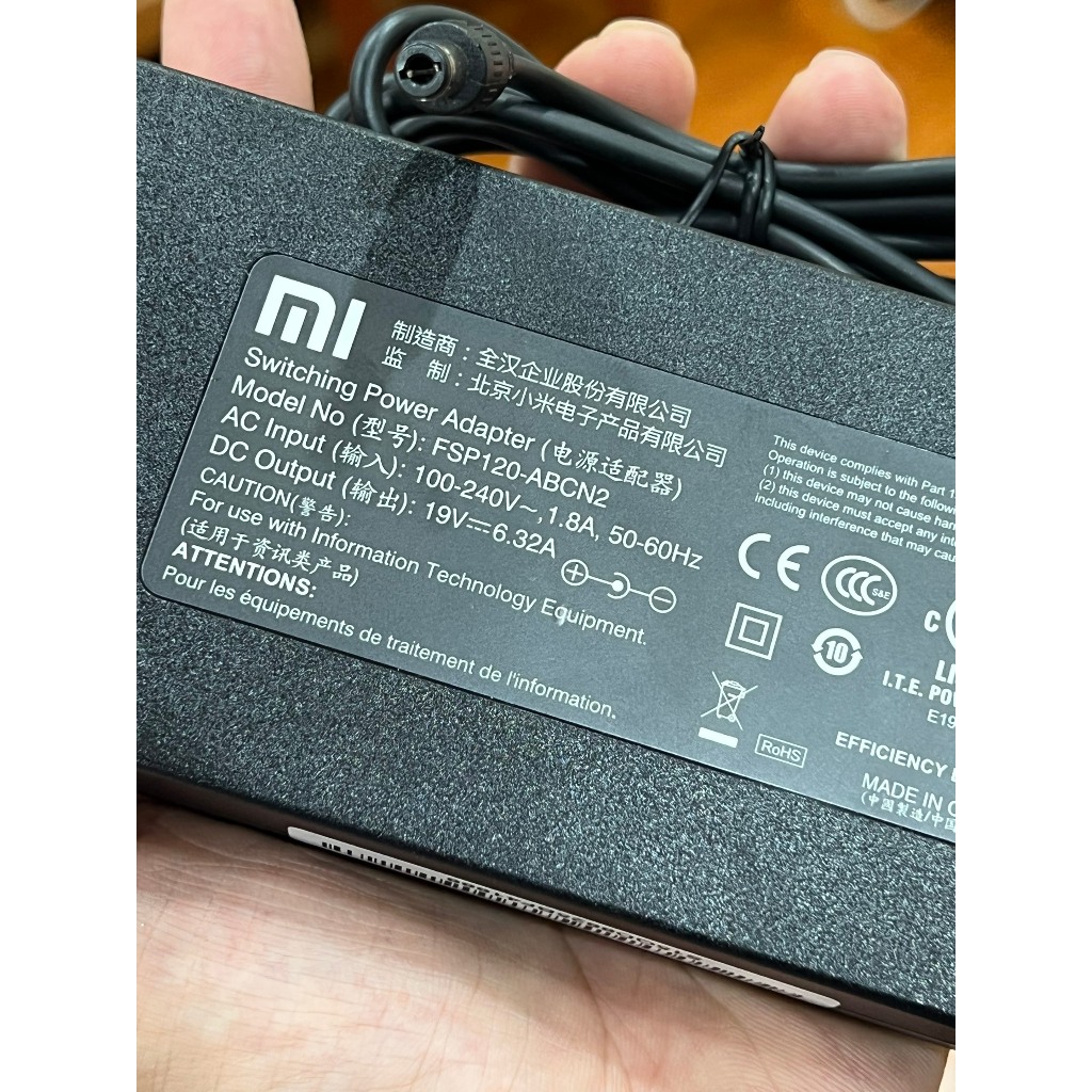 ADAPTER NGUỒN XIAOMI/MI FSP120-ABCN2 19V 6.32A POWER SUPPLY 5.5*2.5MM