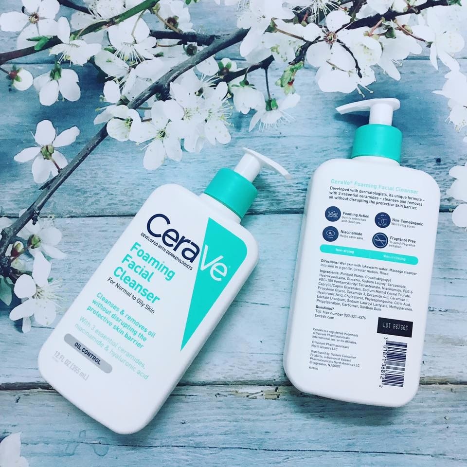 Sữa rửa mặt CERAVE nhẹ nhàng nhất cho da