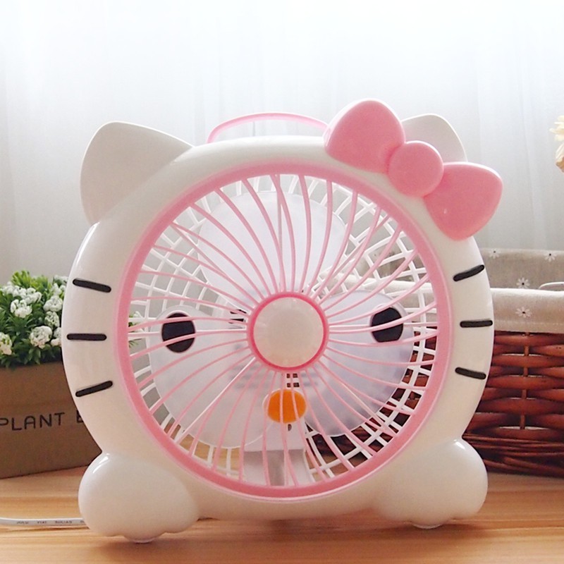 Quạt cắm điện hình thú để bàn văn phòng hoặc bàn học