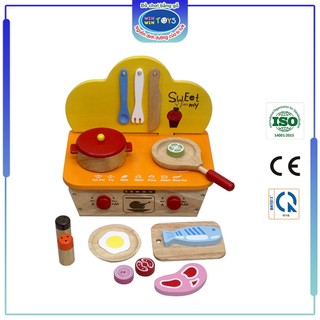 Đồ chơi gỗ Bếp xinh cho bé | Winwintoys 67032 | Phát triển trí tưởng tượng và khéo léo