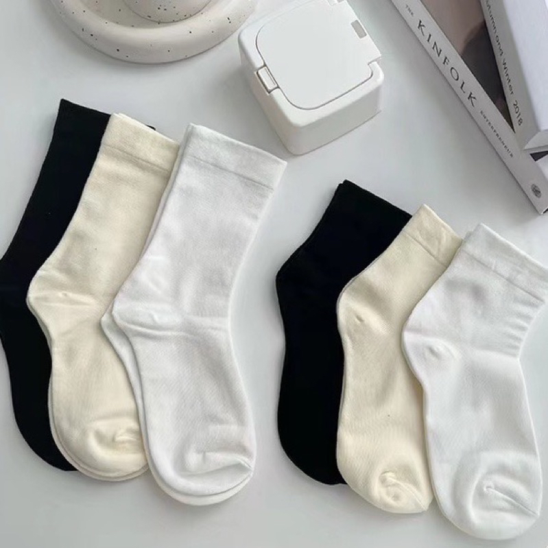 Tất nữ sinh cotton mềm mịn mix đồ siêu đẹp