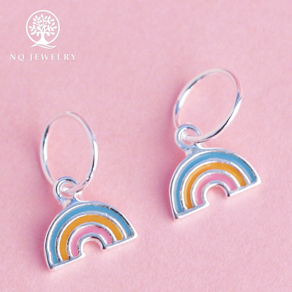 Charm treo hình cầu vồng nhỏ - NQ Jewelry
