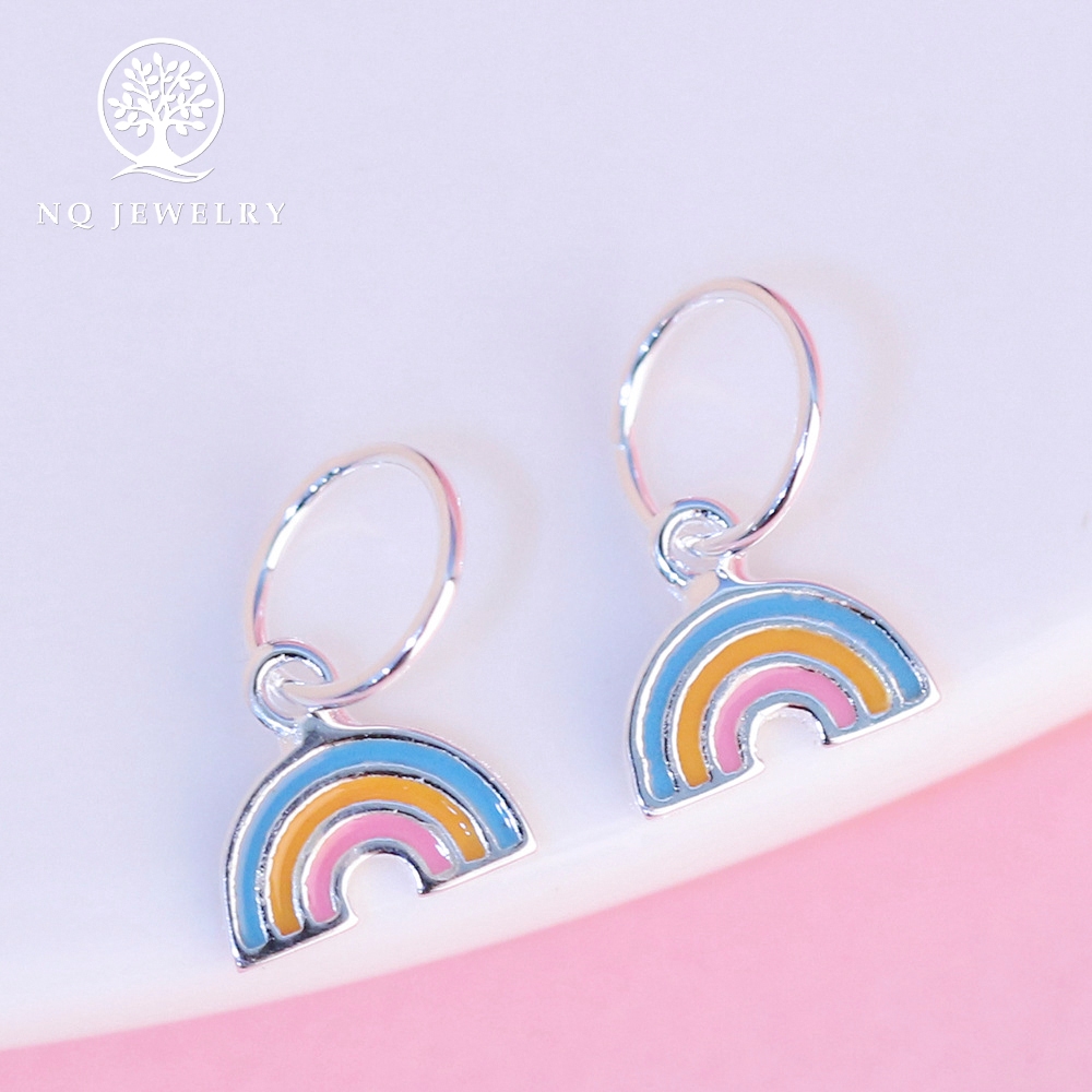Charm treo hình cầu vồng nhỏ - NQ Jewelry