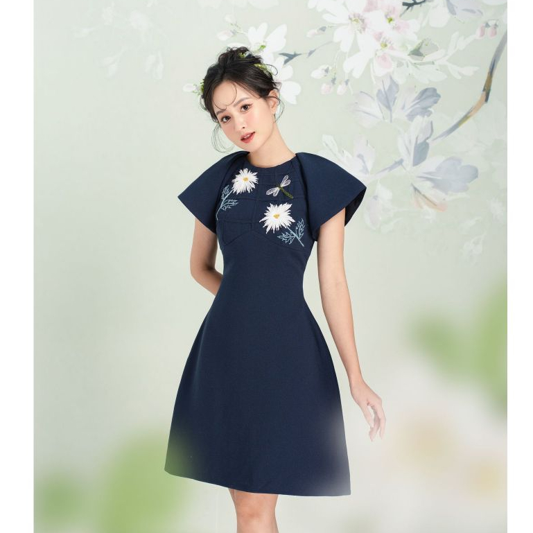 OLV - Đầm Alie Embroi Dress