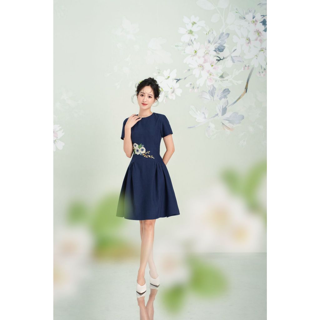 OLV - Đầm Linna Embroi Dress