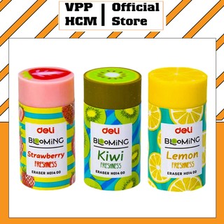 1 cục gôm tẩy bút chì hình trái cây deli eh01400
