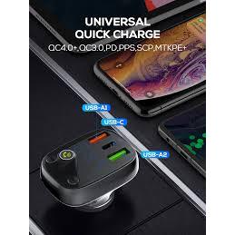 Tẩu sạc nhanh điện thoại trên Ôtô kiêm  hàng Cao cấp Ver 2023