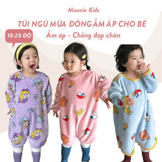 [CAO CẤP] Túi Ngủ Mùa Đông Trần Bông Cho bé [10 -20 ĐỘ] Mã TN-60 Mở Chân Tiện Lợi