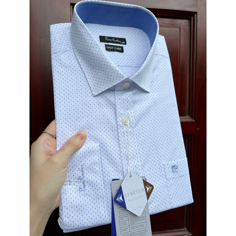 Sơ mi dài tay nam Pier.re Car.din 15 mầu dáng slimfit