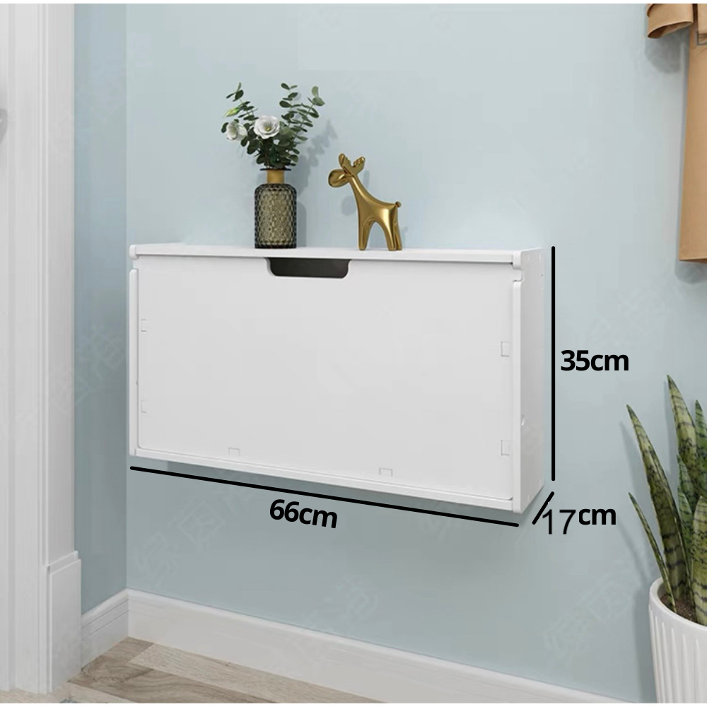 Tủ Giày Dép Nhựa Cao Cấp Treo Tường Size 35*66*17 cm