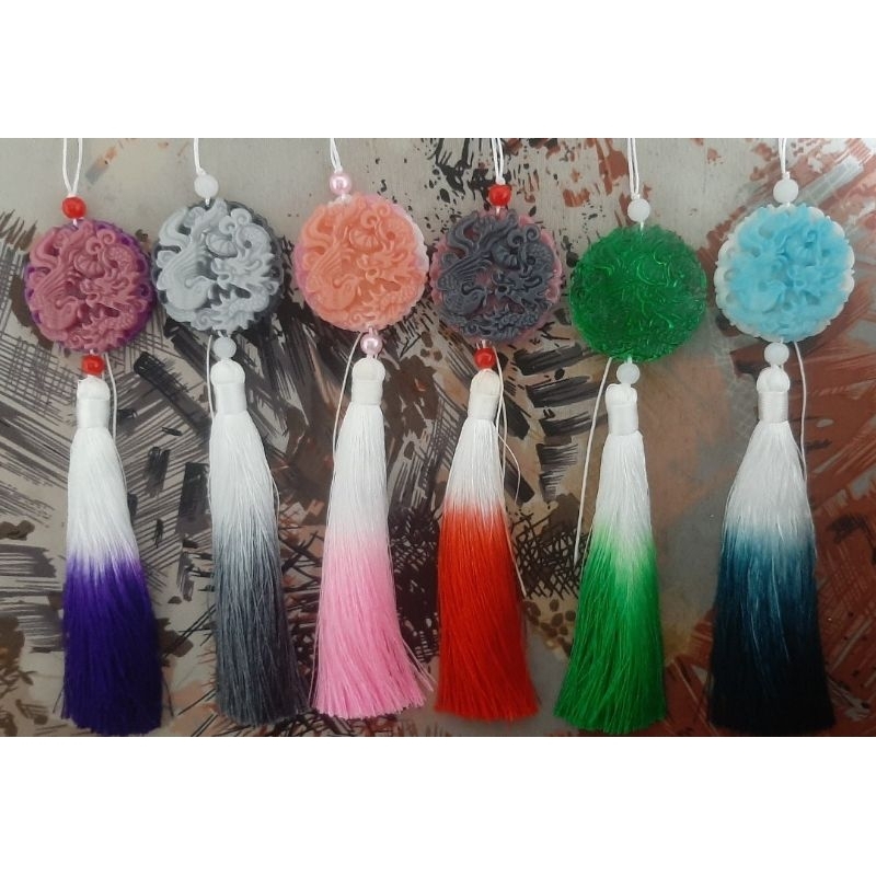 Ngọc Bội Long Phụng Tròn Hai Màu