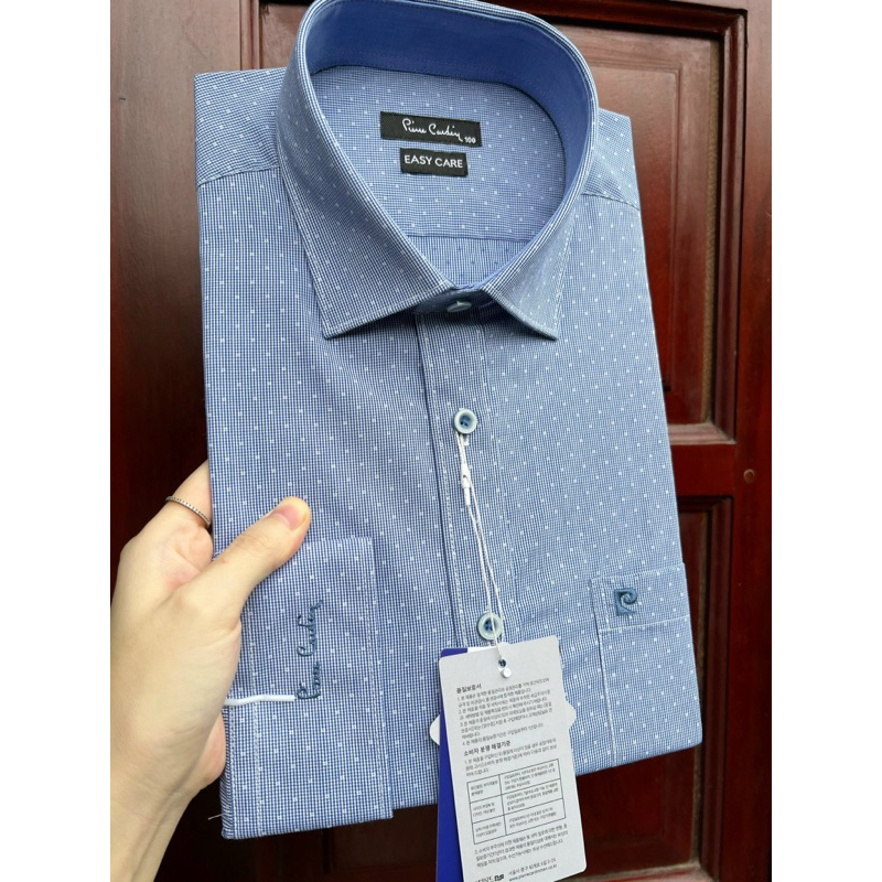 Sơ mi dài tay nam Pier.re Car.din 15 mầu dáng slimfit