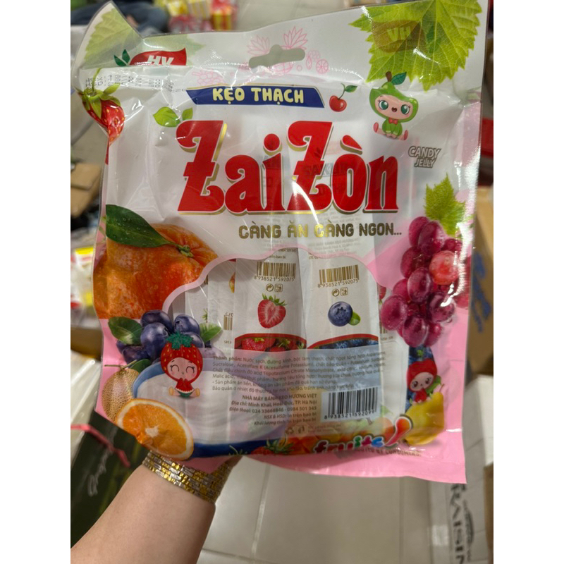 KẸO THẠCH ZÒN ZAI 700gr