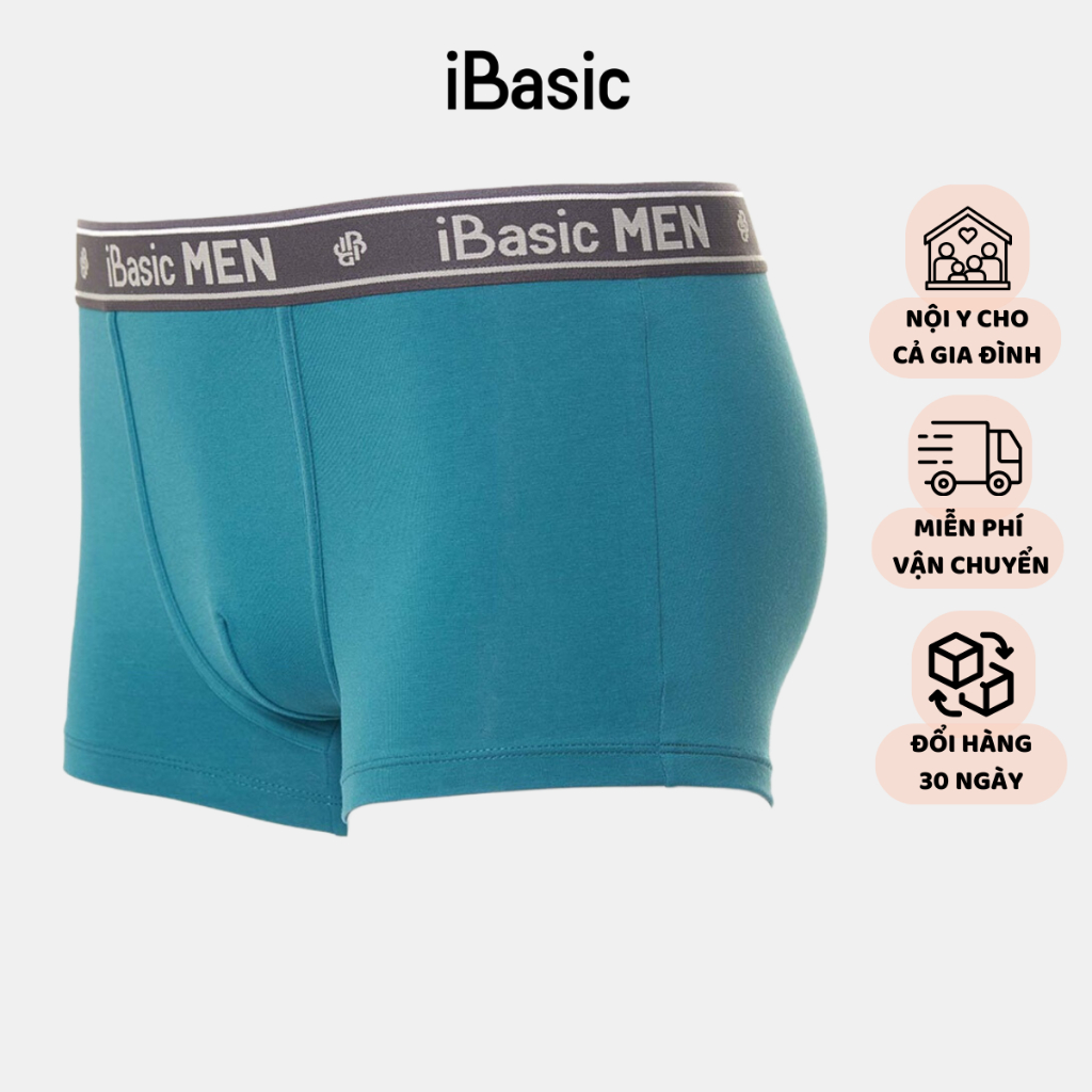 Quần lót nam cotton trunk iBasic PANM078