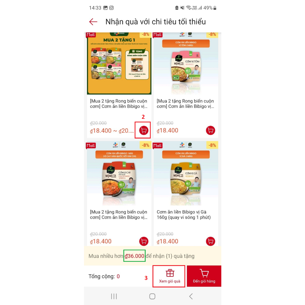 Bánh cuộn xúc xích phô mai Bibigo  - gói 195g