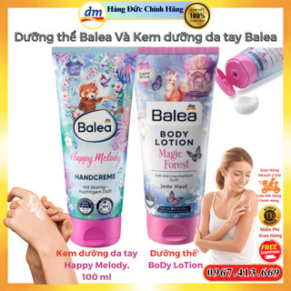 Dưỡng thể’ balea BoDy LoTion Và Kem dưỡng da tay Happy Melody, 100 ml