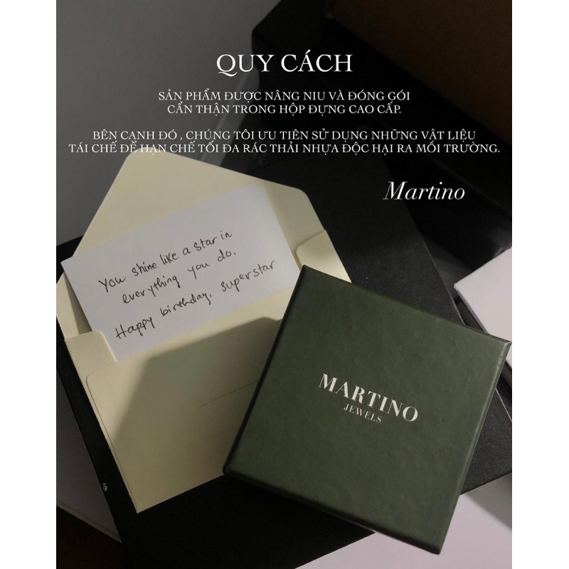 MARTINO VÒNG TAY BẠC QUITE LUXURY | WILLIAM BRACELET