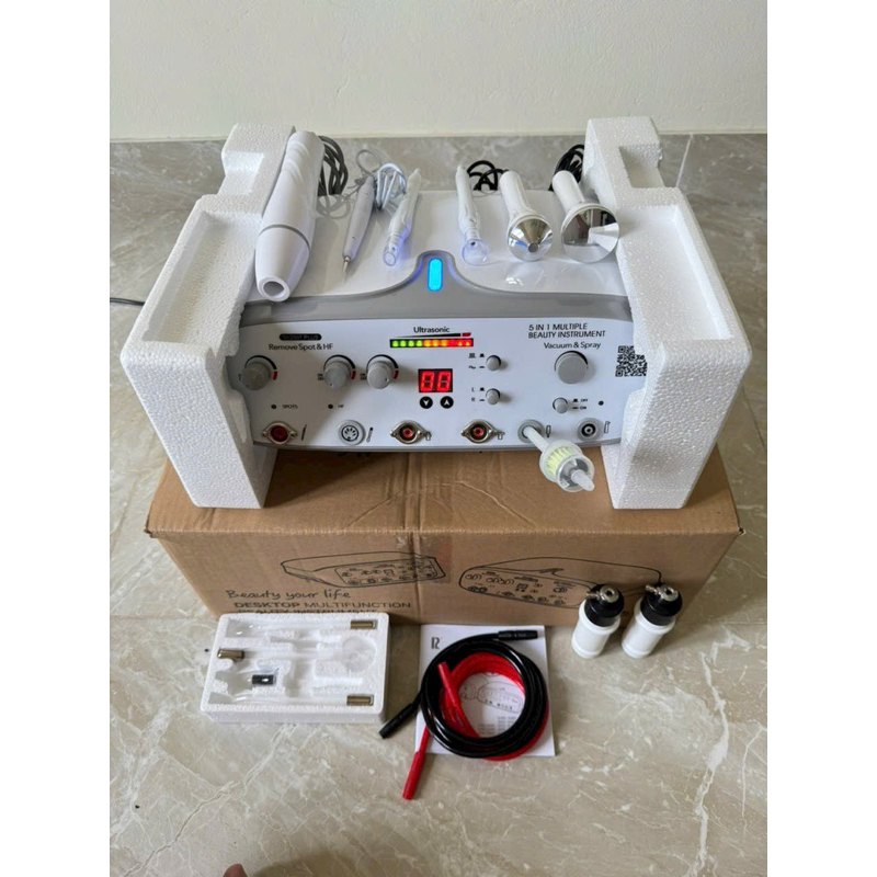 Máy 5in1 Chăm Sóc Da 5 Chức Năng M1897  BH 8 THÁNG