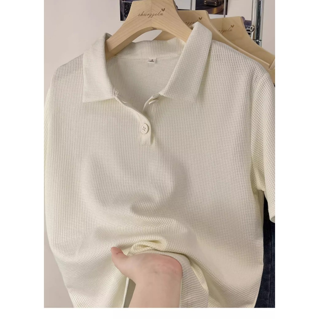 Áo Thun Polo Nữ Bigsize Thiết Kế Đơn Giản, Phong Cách Hàn Quốc APL