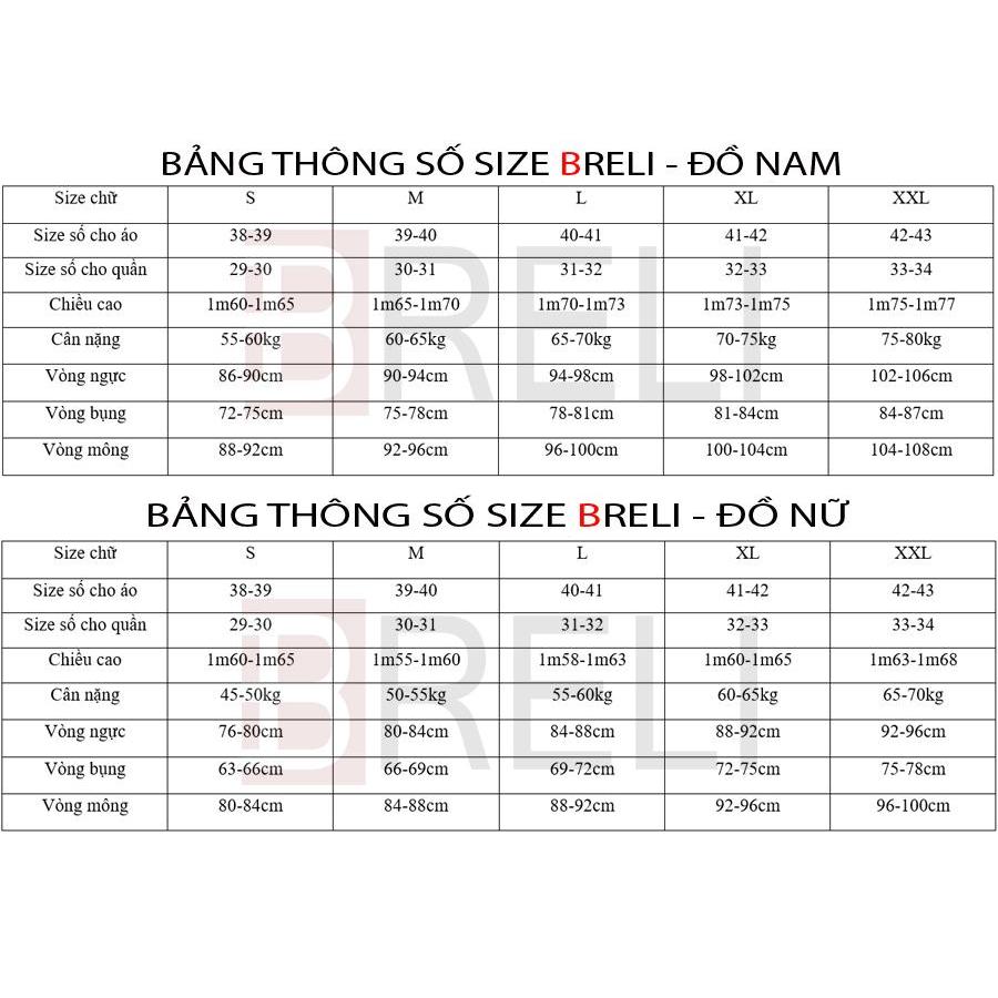 Áo thun nam thể thao Breli - BAS2327-WH