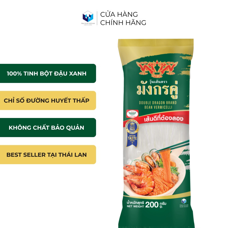Miến Thái đậu xanh Song Long  200 g