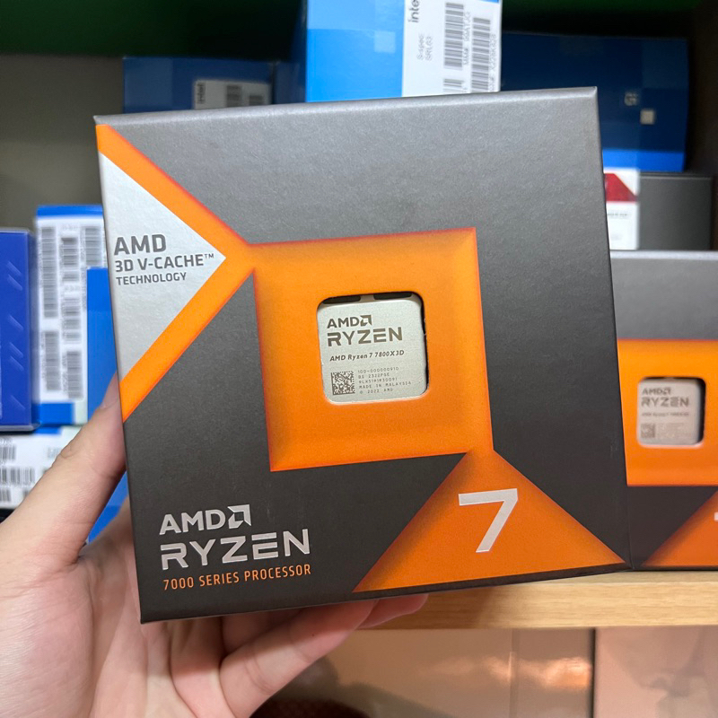 CPU AMD Ryzen 7 7800X3D NEW BOX - BẢO HÀNH 36 THÁNG