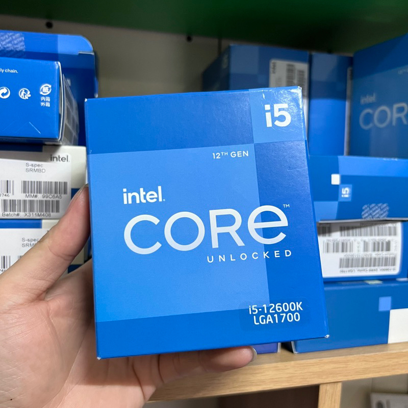 CPU INTEL I5 12600K NEW BOX - BẢO HÀNH 36T