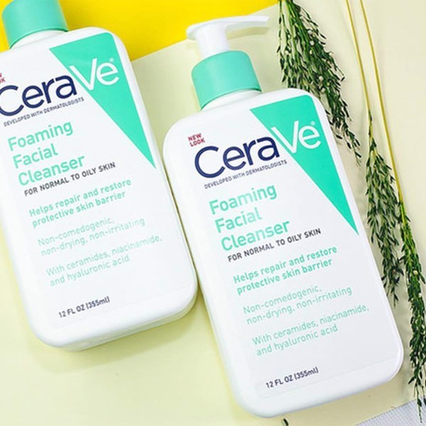 Sữa rửa mặt CERAVE cho da dầu da mụn và nhạy cảm