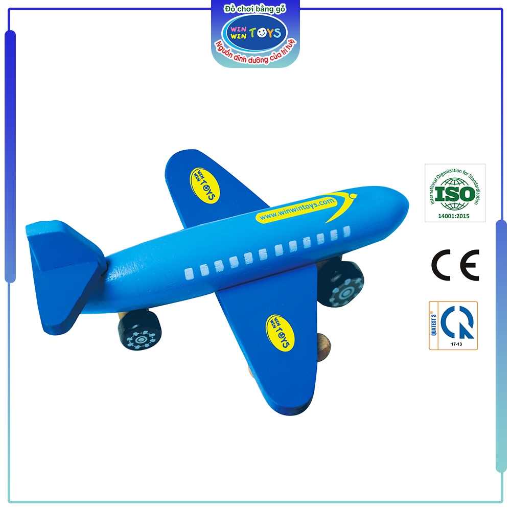 Đồ chơi gỗ Máy bay Winwintoys | Winwintoys 66262 | Phát triển trí tưởng tượng và vận động