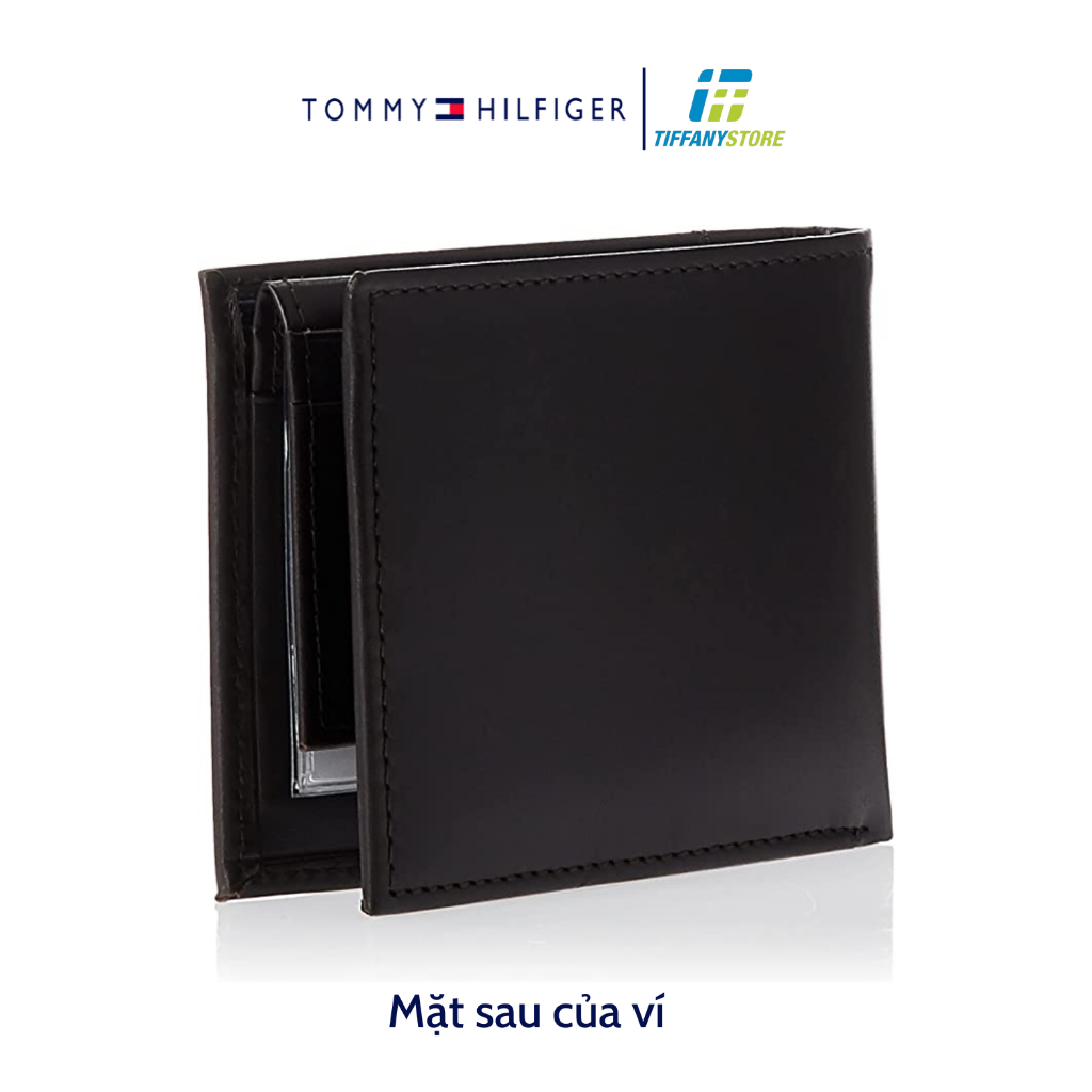 Ví nam Tommy Hilfiger Mens Cambridge Passcase - Ví da màu đen 5675/01 - Hàng chính hãng - Nhập tại Mỹ