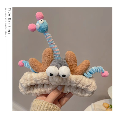 Băng đô rửa mặt, Băng Đô  Cài Tóc đôi mắt hoạt hình dễ thương nghộ nghĩnh