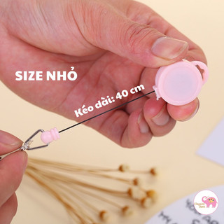 Móc đeo thẻ co rút thông minh (loại treo chìa khóa)