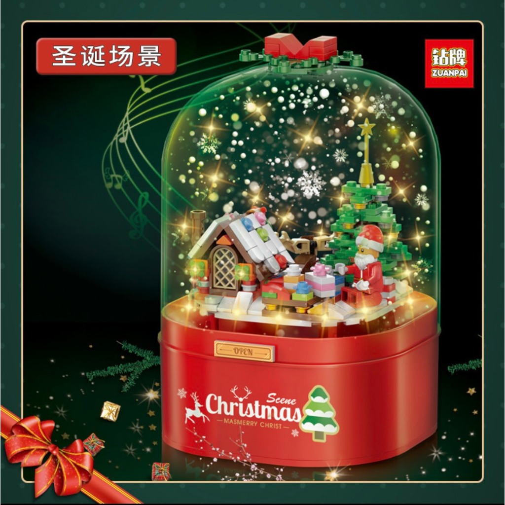 HỘP NHẠC LEGO MÔ HÌNH GIÁNG SINH