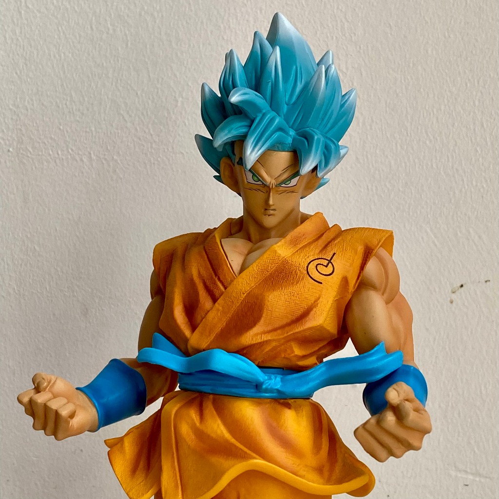 Mô hình Son Goku Super saiyan blue cao 31CM - Goku Super Saiyan - Dragonball Super - Goku blue figure - SSJSS goku