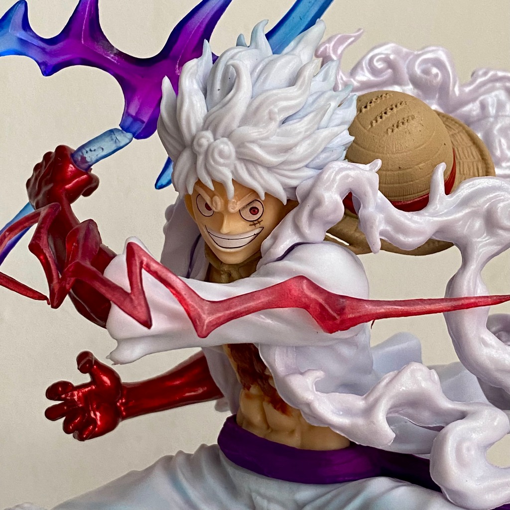 Mô Hình Luffy Gear 5 Nika Man cao 28CM - Luffy G5 có led - One piece figure luffy - Nika god luffy kaido