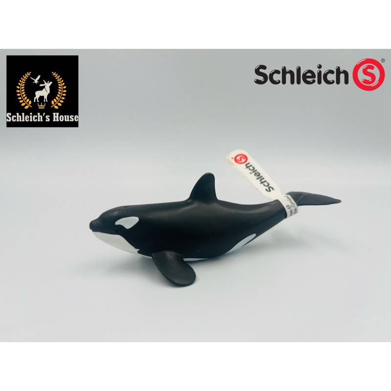 Mô hình động vật , đồ chơi con vật Schleich chính hãng Cá voi sát thủ con 14836 - Schleich House