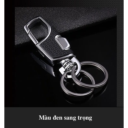 MÓC KHOÁ KIM LOẠI DÙNG CHO Ô TÔ, XE MÁY PHIÊN BẢN CAO CẤP SANG TRỌNG ĐEO THẮT LƯNG D06