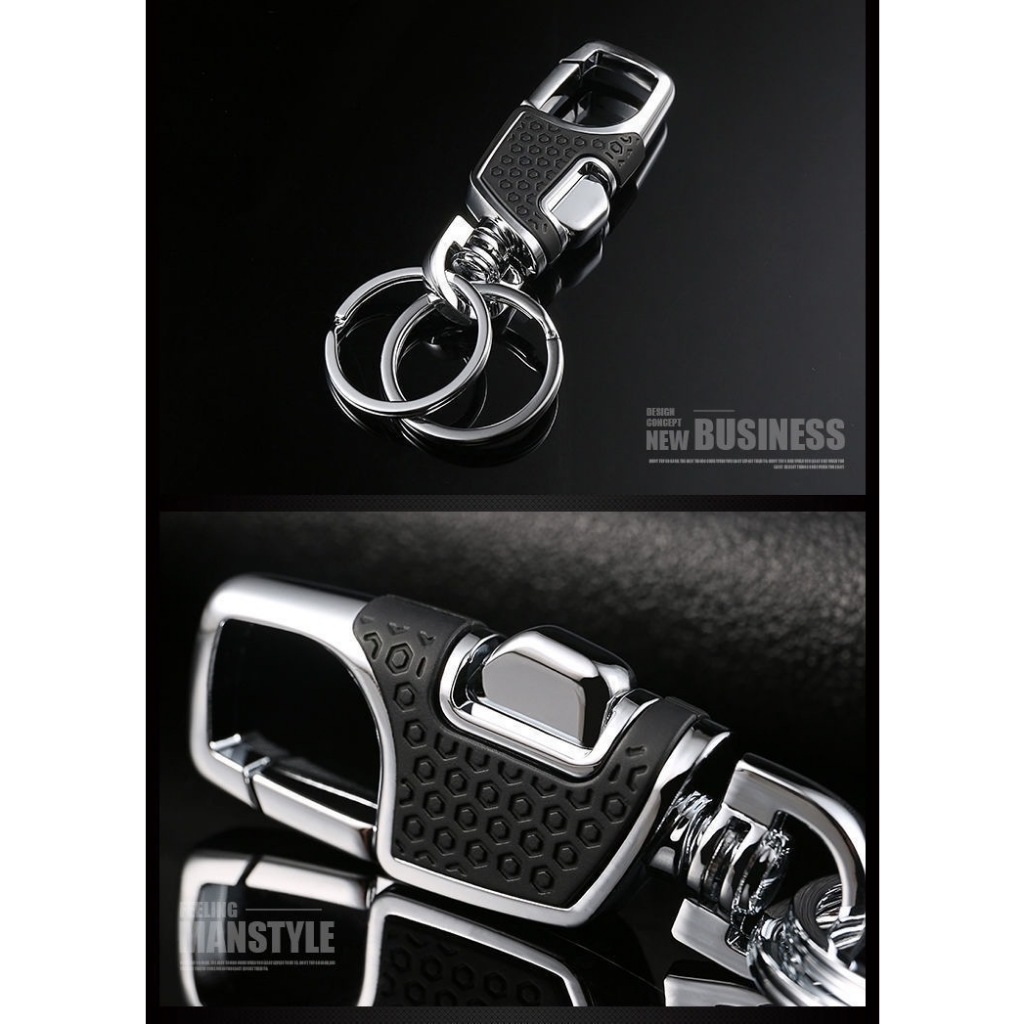 MÓC KHOÁ KIM LOẠI DÙNG CHO Ô TÔ, XE MÁY PHIÊN BẢN CAO CẤP SANG TRỌNG ĐEO THẮT LƯNG D06